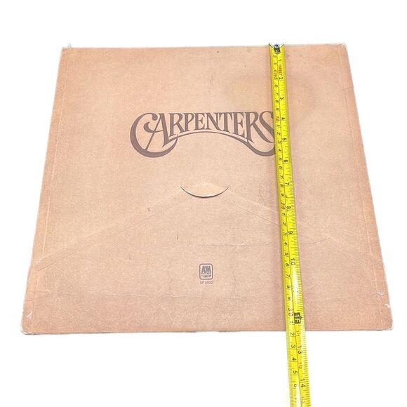 Carpenters Vinyl Record Envelope Cover A&M Records Vintage Music 70s - Picture 9 of 10